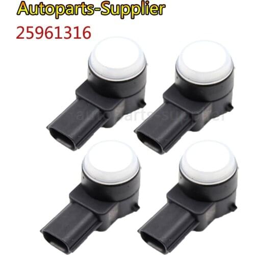 4pcs Parking Sensor 25961316 For Opel Buick Cadillac Chevrolet GMC 2009-2010 25962147,25961317,21995586,15239247,25961321 Rated