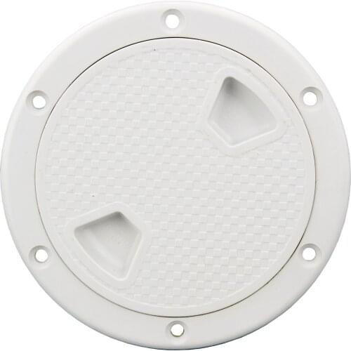 4" Plastic Boat Deck Plate Marine Access Inspection Hatch Detachable Cover