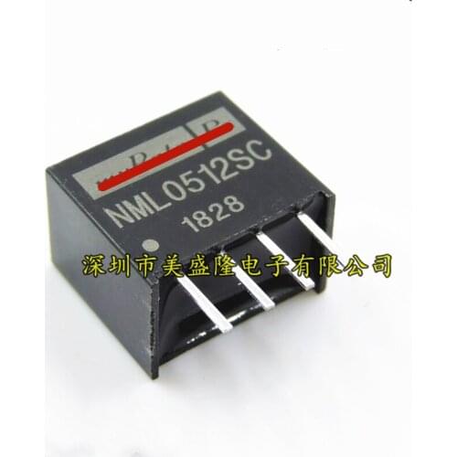 5PCS New original NML0512SC DC/DC 6kVDC Isolated 2W Dual Output Converters power module