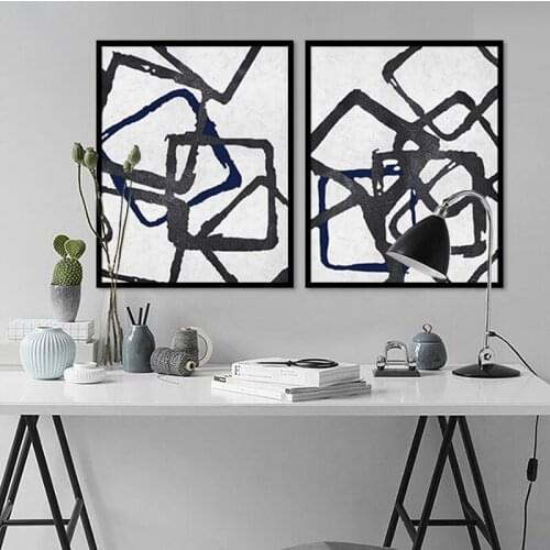 Abstract Poster Home Room Decor Abstract Painting for Interior Wall Posters for Home Design Frameless Art Prints