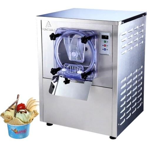 Commercial Hard Ice Cream Machine For Milk Tea Shop Ice Cream Maker Stainless Steel Electric Snowball Machine