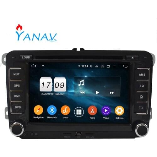 2 DIN Android car radio for-VOLKSWAGEN Magotan Caddy Passat Sagitar Tiguan Touran Jetta-Seat CC Polo-Golf Golf 5 6 2006-2012