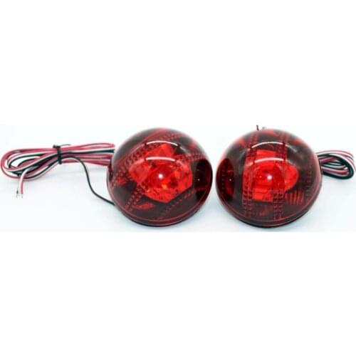 2Pcs High quality For Toyota corolla 2007 2008 2009 2010 Car Reflector LED back Tail Rear Bumper Light Brake lamp fog light