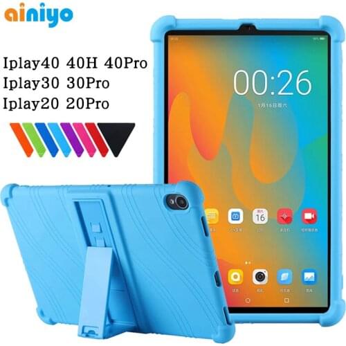 Silicone Cover Case for Alldocube Iplay40H 40 Pro Stand Thickened Stand Soft Cover for Iplay30 20 Iplay20 Pro Tablet PC