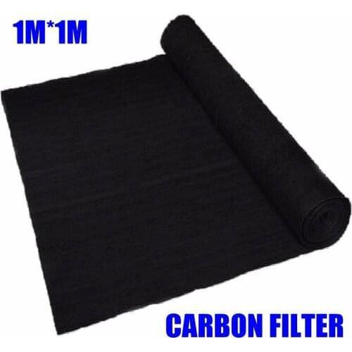 Thickness Air Conditioner Cotton Cloth Activated Carbon Filter HEPA Purifier Pre Filter Covers Fabric Sheet Pad 1m*1m*3mm