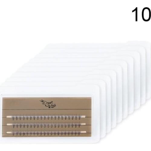 Maynice 20 Boxes 60Pcs 10D Eyelashes Extension Individual lashes Grafting Fake False Natural Style Lash Extension Makeup Tools