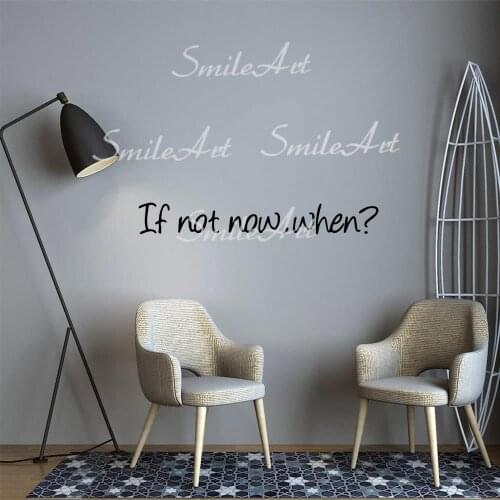 Cartoon Sentece Sticker Waterproof Vinyl Wallpaper Home Decor For Kids Room Living Room Home Decor Wall Art MURAL Drop Shipping