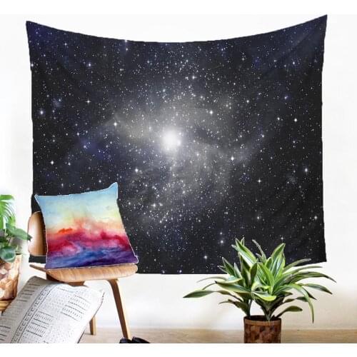 Fabic Wall Hangings Vast Universe Print Tapestry Magnificent Wall Caeprt Hign Quality Home Textiles Household Decoration