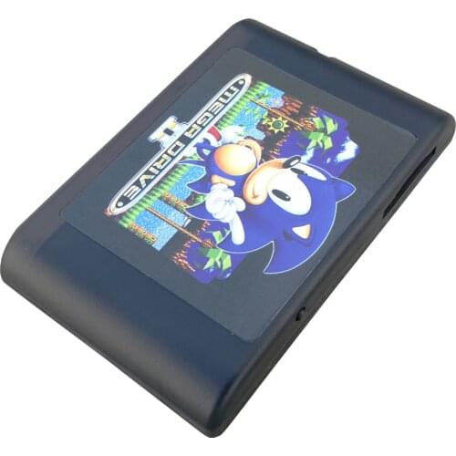 The new mega drive 2 generation MD game cassette 1000 in 1 supports mega drive game consoles and supports ever drive series