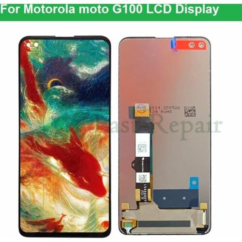Original New 6.7"Inch Display For Motorola MOTO G100 LCD Display + Touch Screen Digiziter Assembly With Tools