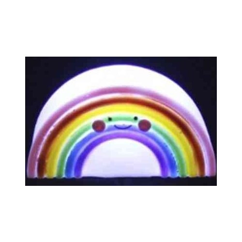 Rainbow LED light table lamp high quality material Smiley love, lover, Gift, Camping,home, school, Car, hotel, restaurant ,Ships