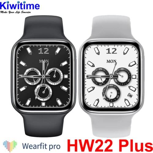 KIWITIME IWO HW22 Plus Pro Smartwatch 1.75 inch Full Screen Watch Customizable Dial Long Standby Smart Watches IP67 Waterproof