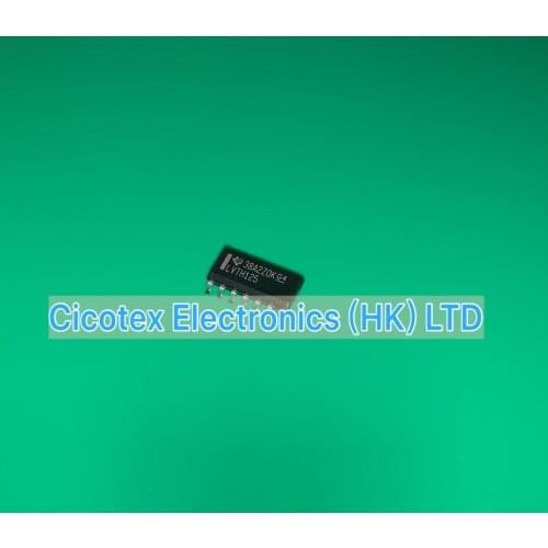 10pcs/lot SN74LVTH125DR SOP14 SN74 LVTH125 DR IC BUF NON-INVERT 3.6V 14SOIC SN74LVTH125DRG4 SN74LVTH 125DR SN74 LVTH125DR