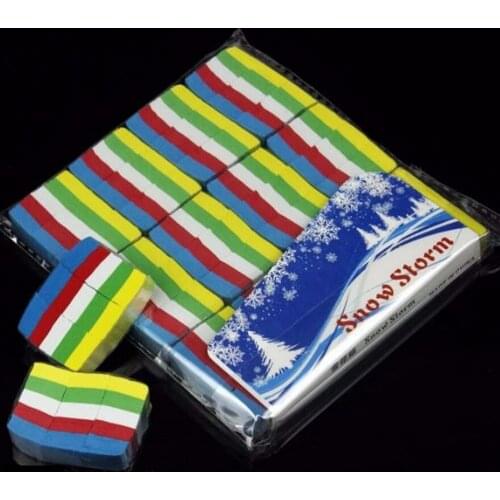 12Pcs/set Colorful Snowflakes Paper Snow Storm Paper Magic Trick Paper Show Magic Tricks Props For Magician Kids Toys