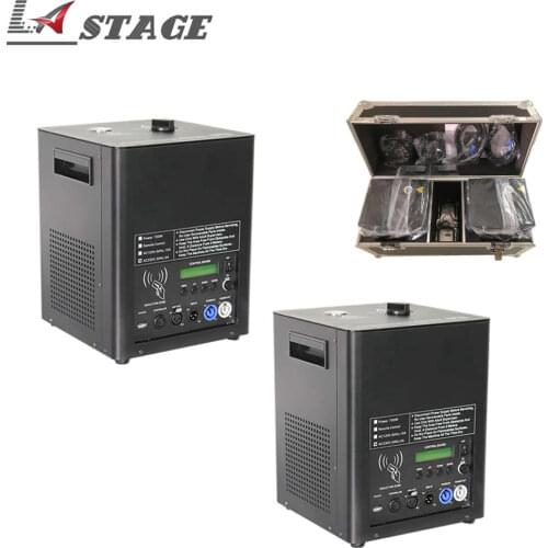 Free Shipping 2pcs With Flight Case 700W Cold Spark Firework Machine DMX Remote Indoor Fountain Fireworks for Wedding Christmas