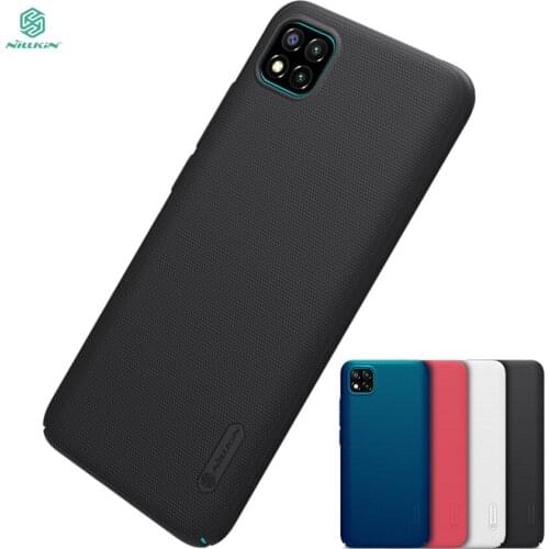 For Poco C3 Case Cover NILLKIN Fitted CasesFor Xiaomi mi Poco c3 High Quality Super Frosted Shield For Poco C3