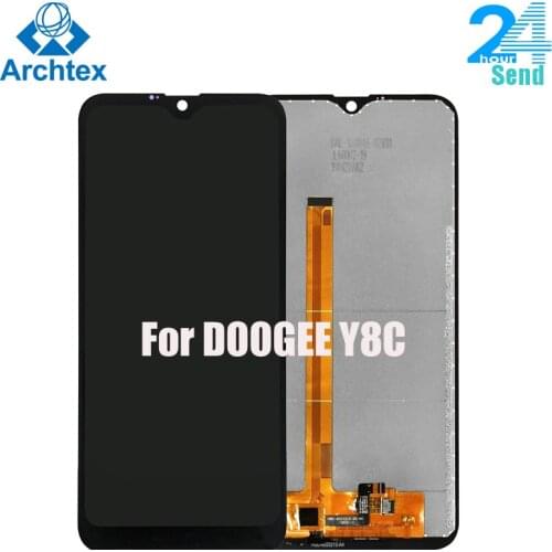 For Original DOOGEE Y8C LCD Display + Touch Screen Digitizer Assembly Tools FHD 6.1" 600*1280P