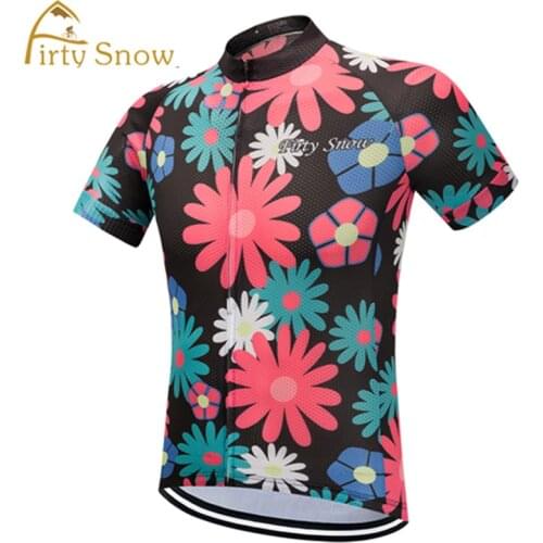 Firty Snow Team Pro Breathable Cycling Jersey Short Sleeve Summer Tops Mens Shirt Bicycle Wear Bike Cycling Clothing