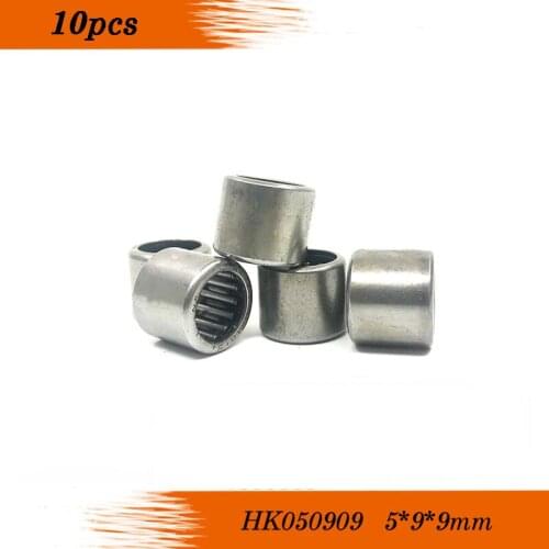Free shipping HK050909 HK0509 5X9X9MM 35941/5 Drawn cup needle roller bearing 5*9*9mm