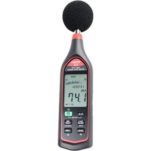 CENTER-323 Datalogger Sound Level Meter(IEC 61672-1 class 2)Complies With IEC 61672-1 Class 2 Standard,60dB Dynamic Space Each