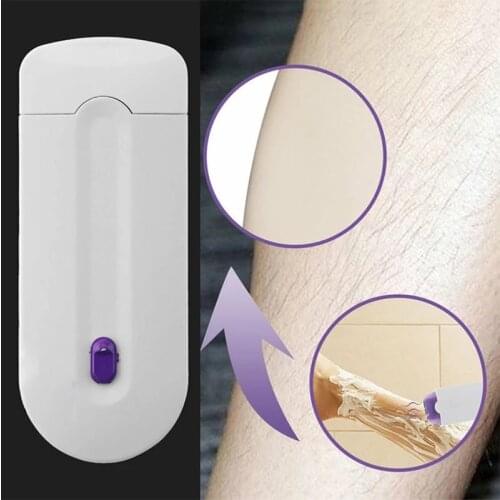 Hair Remover Smooth Touch Removal Painless Light Safely Sensor Shaver Women Laser Epilator 2 IN 1 USB Rechargeable Portable