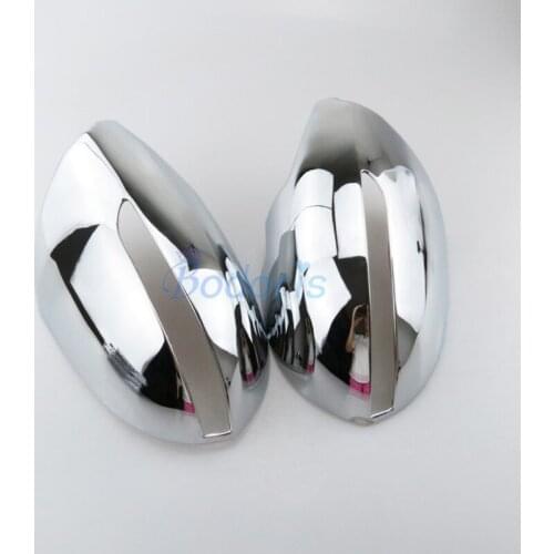 Side Mirror Cover Rearview Protector Rear View Overlay Chrome 2010 2011 2012 2013 2014 2015 For Kia Sportage R Accessories