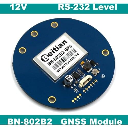 BEITIAN 12V Navigation 9600bps RS-232 Level 4M FLASH 1Hz GLONASS GPS Module BN-802B2