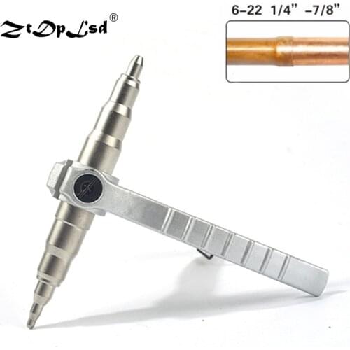 ZtDpLsd 6-22mm Manual TUBE EXPANDER Copper Hand Swaging Tools Air Conditioner Copper Pipe Tool Refrigeration Tools Swage tools