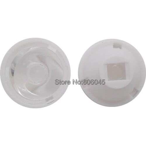 10pcs 25 Degree Beaded Surface or 8 Degree Clear Surface Optical Grade PMMA LED Lens Reflector for Cree MCE MC-E LED Emitter