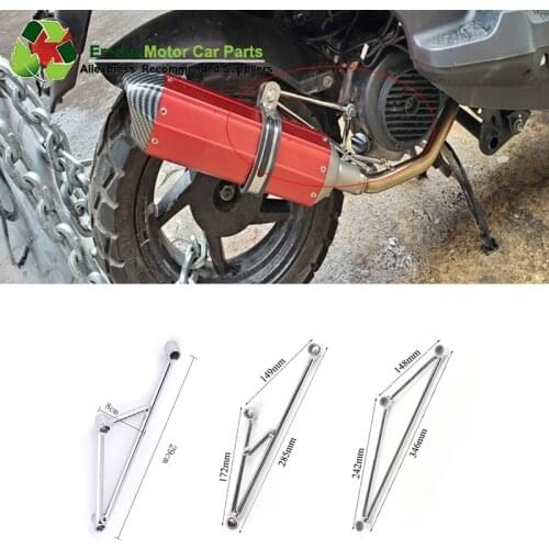 GY6 Scooter motorcycle exhaust muffler Tripod brackets ,universal motorbike modified tripod, gy6 139qmb 152qmi 157qmj engine