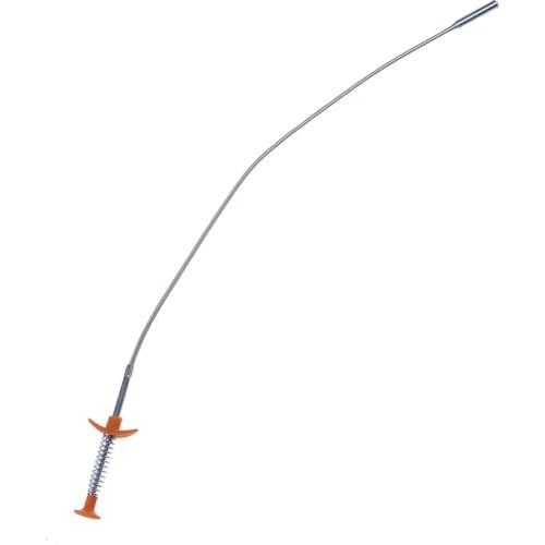 60cm 4 Claw Spring Grip Narrow Bend Curve Grabber For Picking Up Nuts And Bolts Long Reach Flexible Pick Up Tool