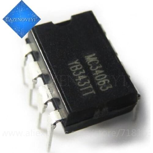 10pcs/lot MC34063API MC34063AP1 MC34063 34063API DIP-8 In Stock