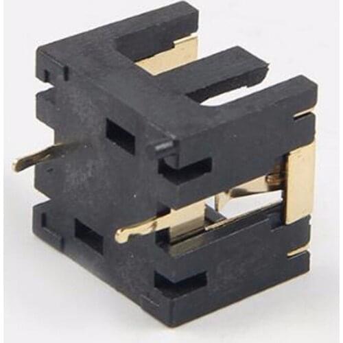 10pcs Gold Plating DIP PIN AG13 button battery case for 2pcs AG13 / LR44 batteries