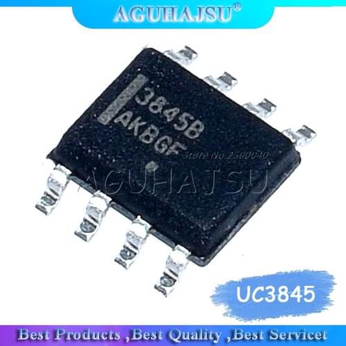 10PCS UC3845 UC3845B 3845B UC3845BDR2G SOP-8
