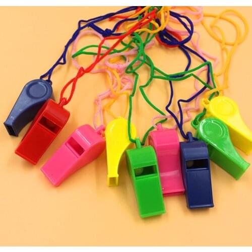 16600pcs Plastic Whistle & Lanyard School Soccer Sport cheerleading Party Training Football Whistle Referee Whistle Noise Makers