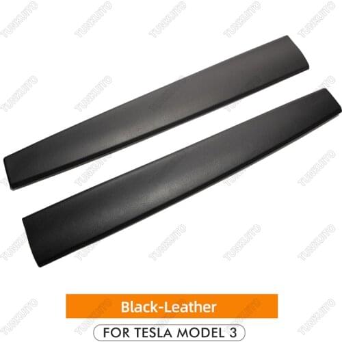 2 Pieces/Set ABS Center Console Dashboard Panel Cover Trim for Tesla Model 3 2017 2018 2019 Car Goods Car Accessories Interior