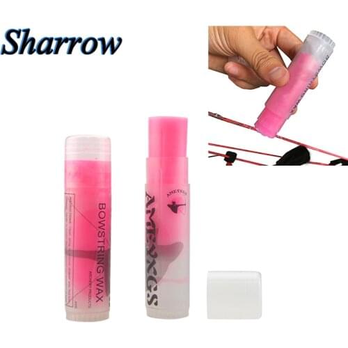 2pcs Bow String Wax Archery Protective Rail Lube Protect to Increase The Durability of The Bow String Compound Recurve Bow