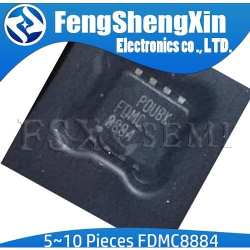 5-10)pcs/lot New FDMC8884 QFN-8 FDMC 8884 QFN MOSFET