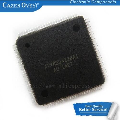 5pcs/lot ATXMEGA128A1-AU ATXMEGA128A1 ATXMEGA128 QFP-100 In Stock