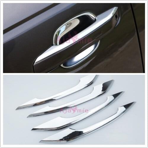 Accessories For Audi A4 B9 Sedan Avant Allroad Coupe Cabriolet 4 pcs Door Handle Bowl Cover Trim Overlay Chrome