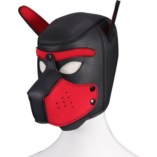 Alternative Clothing Mask for Face Fashion SM Appealing Dog Headgear Adult Sex Training Supplies Cosplay Ball Dress Up Toys