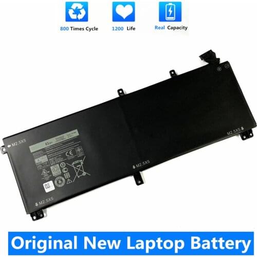 CSMHY T0TRM Laptop Battery for For Dell XPS 15 9530 Precision M3800 TOTRM H76MV 7D1WJ 61WH Free 1Years Warranty