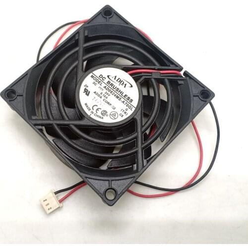 For Adda 6025 24V AD0824MS-A70GL Two-Wire Converter Oil Anti-Leaf Suction Fan 6CM