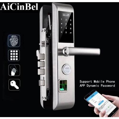 Handle Lock Electronic door Lock set Entrance Door Intelligent Fingerprint Lock Digital Electronic Anti-theft Door Lock