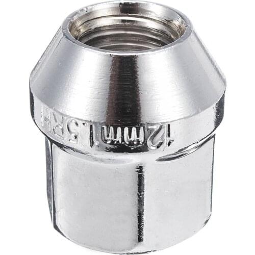 1pc 19mm M12x1.5 Nut Alloy Open Wheel For Ford for FIESTA for FOCUS KA for MONDEO for C-MAX 2003 2004 2005