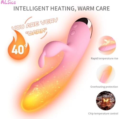 Powerful Rabbit G-Spot Penis Big Dildo Vibrator Sex Toys for Women Adults Products Clitoris Sucker Chargable Female for Couples