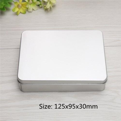 Size: 125x95x30mm gift metal box tin case gift card tin box jewel case casket box