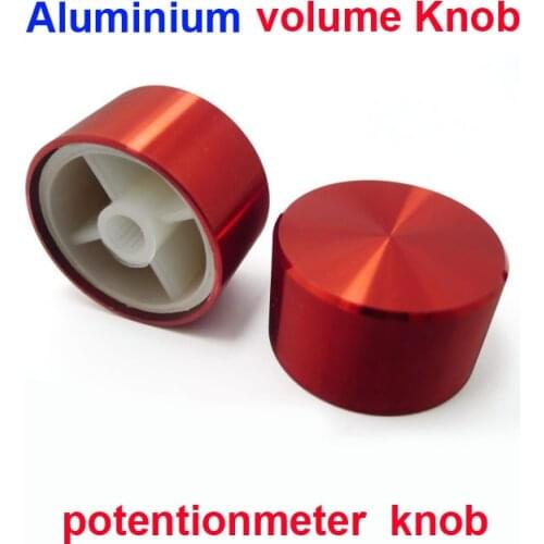 Color Potentiometer Volume Control Knob Rotary 30*17mm Rotary Knob for 6mm Dia Knurled Shaft of Volume Knob Rotary Knob