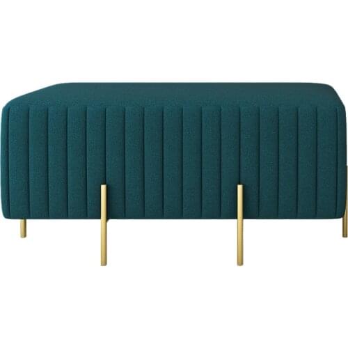 Nordic shoe changing stool into the home ultra narrow shoe wearing stool fitting room bench net red bed sofa stool