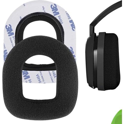Comfort Velour Replacement Ear Pads for Astro A10 Gaming Headset Headphones Earpads, Headset Ear Cushion Repair Parts (Black)